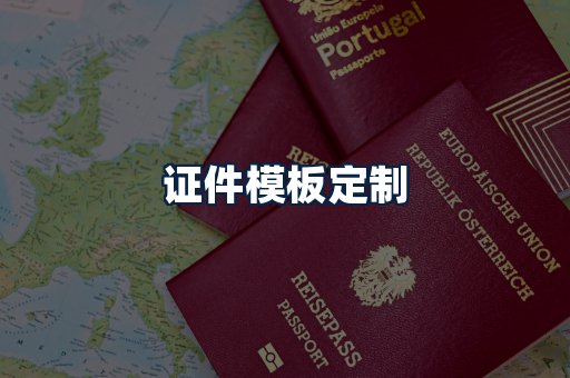 证件模板定制